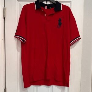 Polo by Ralph Lauren Red Men's Shirt